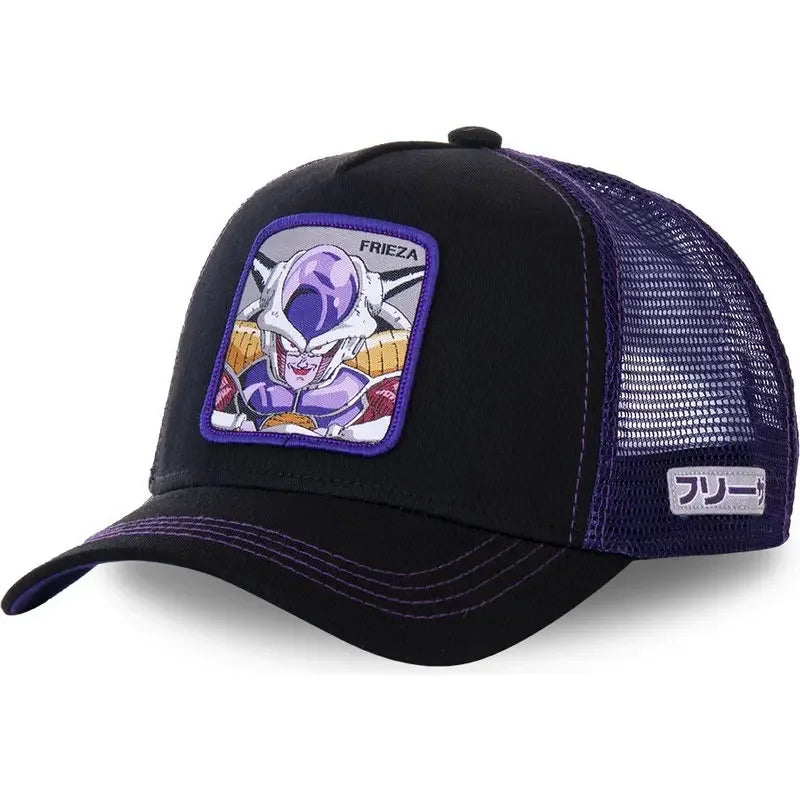 Gorra Dragon Ball Son Goku Verano Bordada Hip Hop Malla Ajustable - Corporación Turística