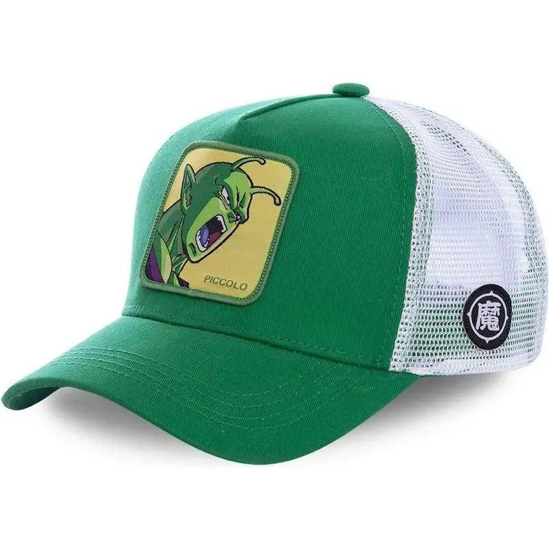Gorra Dragon Ball Son Goku Verano Bordada Hip Hop Malla Ajustable - Corporación Turística