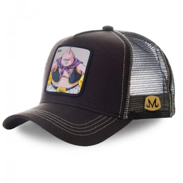 Gorra Dragon Ball Son Goku Verano Bordada Hip Hop Malla Ajustable - Corporación Turística
