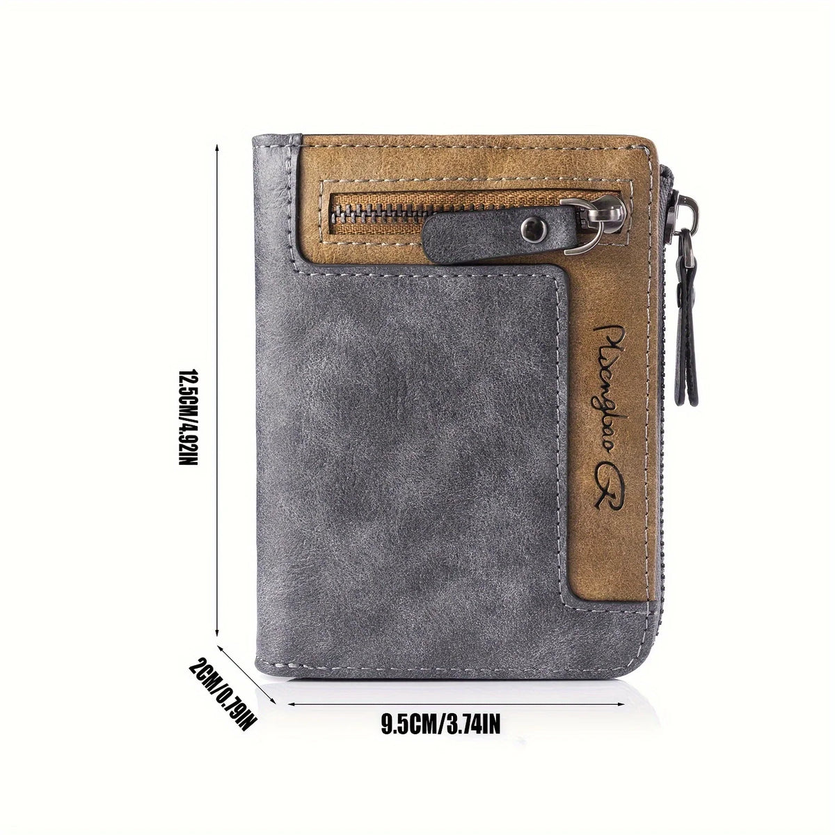 Cartera Corta Retro CEXIKA - Monedero PU Multifuncional - Corporación Turística