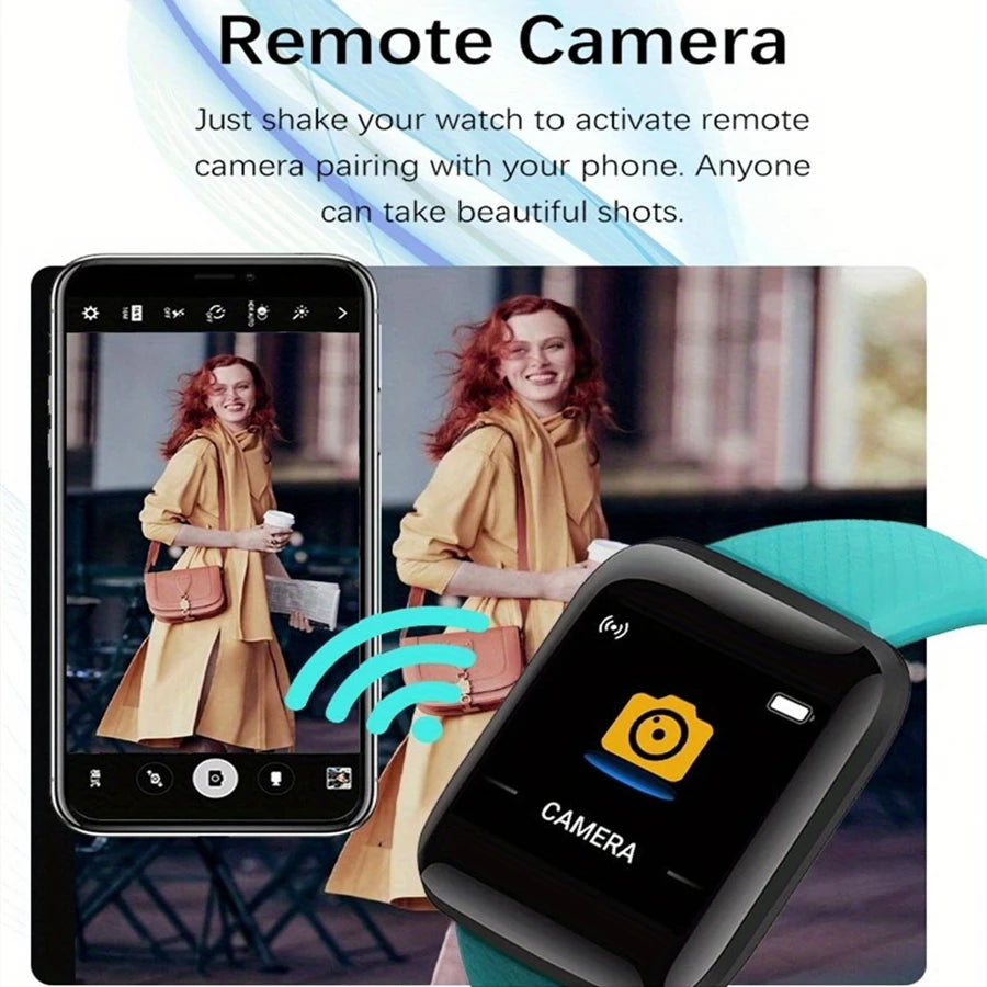 Reloj Inteligente CHAONB Hombre Mujer Fitness Monitor Llamadas Android iOS - Corporación Turística