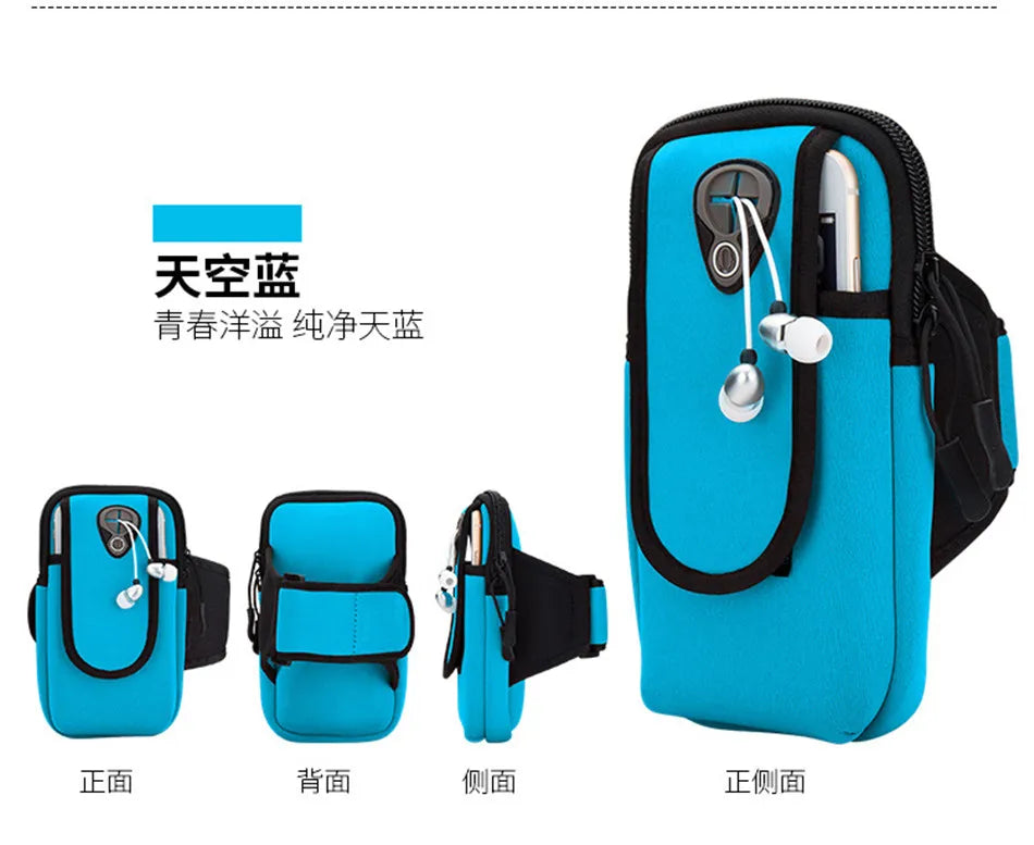 Brazalete Deportivo Universal: Bolsa Impermeable para Correr - Corporación Turística