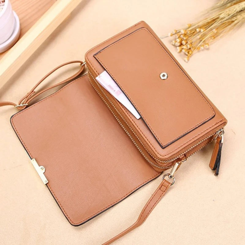 Bolso Coreano Mujer Gran Capacidad Informal Elegante | Cartera Móvil - Corporación Turística