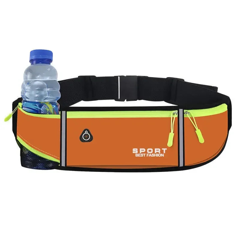 Riñonera Running Impermeable - Con Botella Agua y Móvil - Corporación Turística