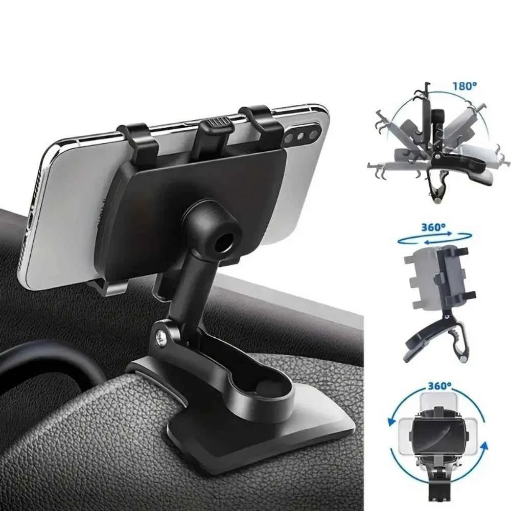Soporte Coche Universal para Móvil 360°: Seguridad y Comodidad en Cada Viaje