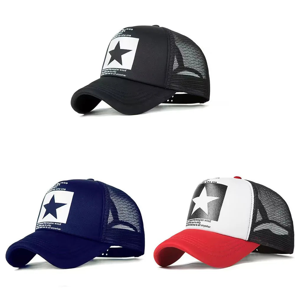 Gorra Béisbol Malla Moda Verano Snapback Hip Hop Hombre Mujer - Corporación Turística
