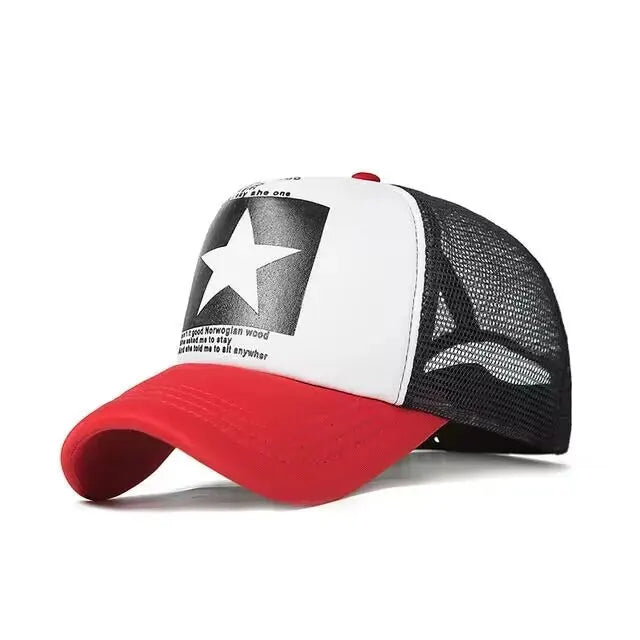 Gorra Béisbol Malla Moda Verano Snapback Hip Hop Hombre Mujer - Corporación Turística
