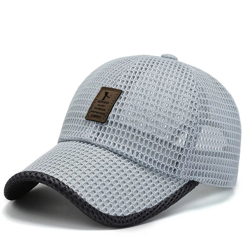 Gorra Malla Verano Unisex Transpirable Deportiva Correr Outdoor - Corporación Turística