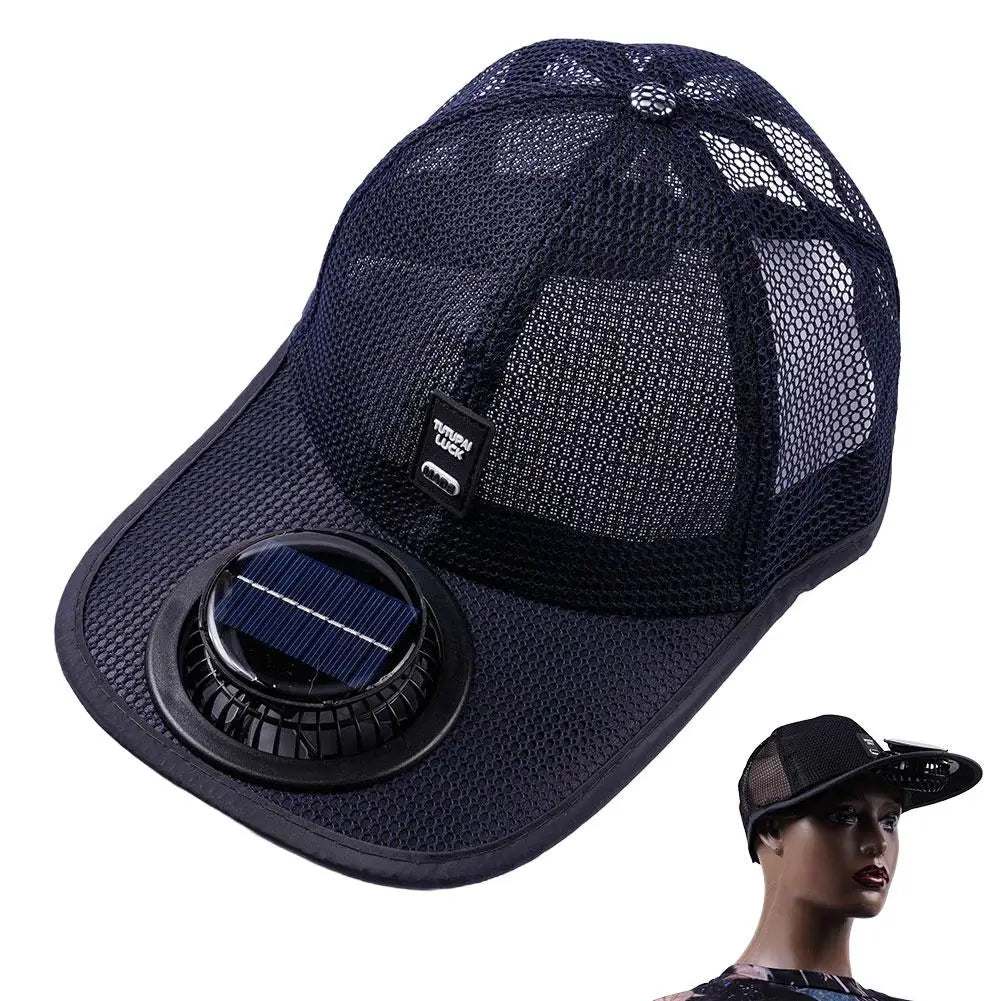Gorra Solar USB con Ventilador - Verano Transpirable UV Unisex - Corporación Turística
