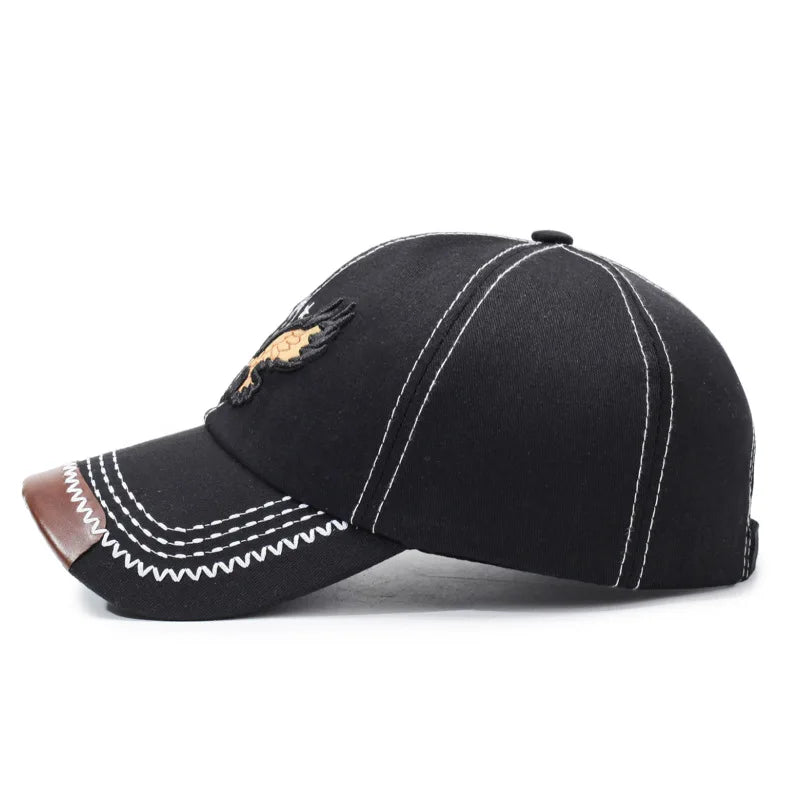 Sombrero Aguila Bordado Moda Verano Unisex - Estilo Béisbol Vacacional - Corporación Turística