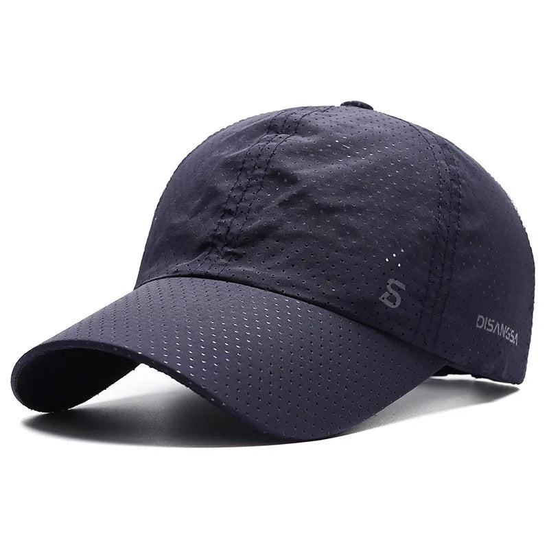 Gorra de Sol Transpirable Hombre Verano Pesca Protección UV Estilo Béisbol - Corporación Turística