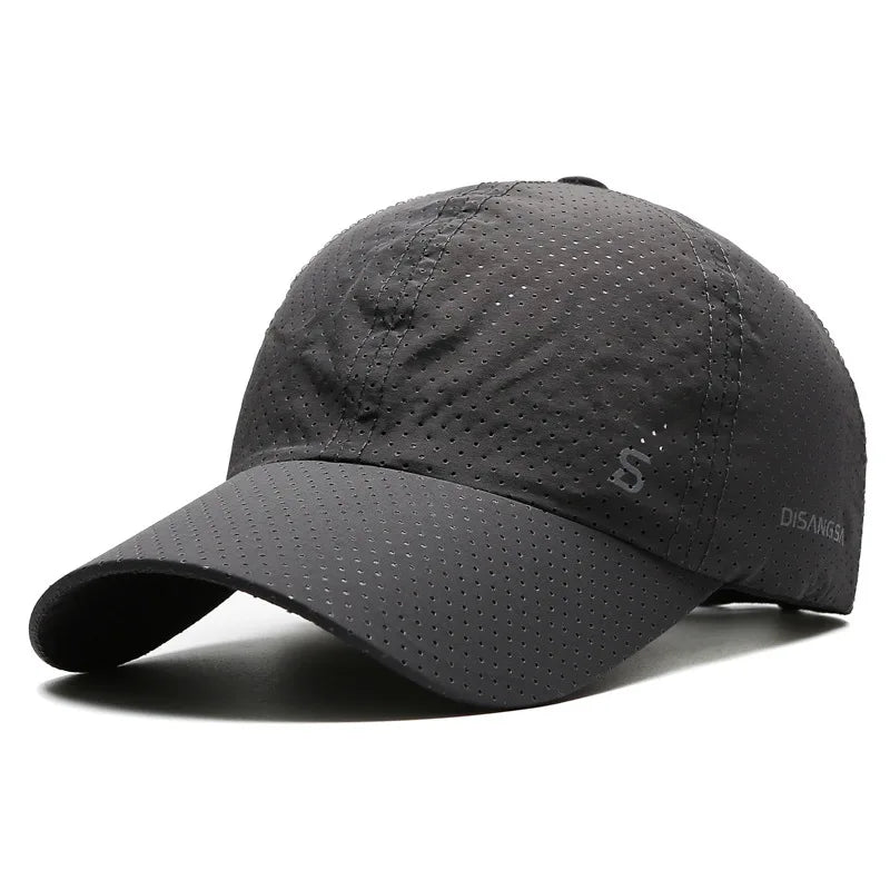 Gorra de Sol Transpirable Hombre Verano Pesca Protección UV Estilo Béisbol - Corporación Turística