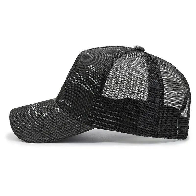 Gorra Snapback Verano Unisex Ajustable Protección Solar
