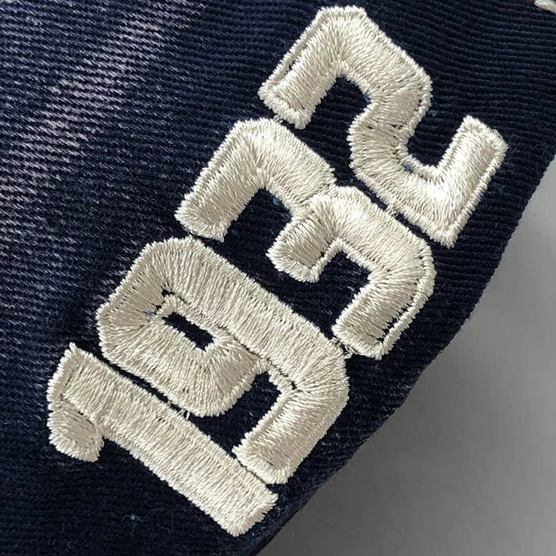 Gorra de Béisbol Bordada Algodón Estilo Hip Hop - Verano Unisex - Corporación Turística
