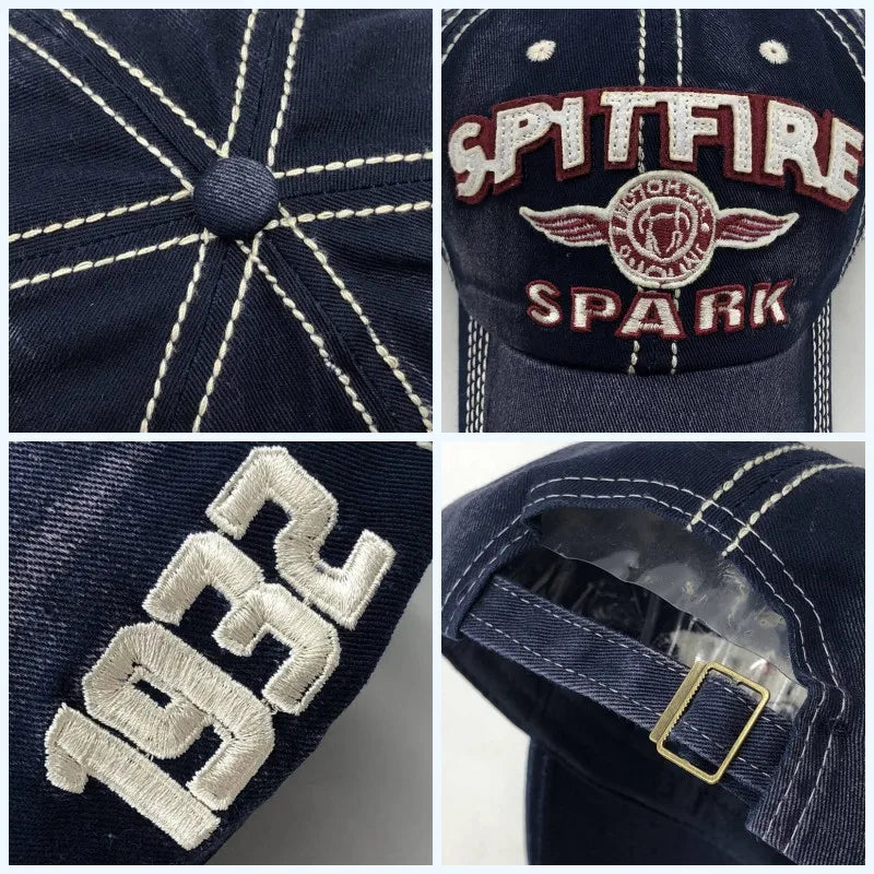 Gorra de Béisbol Bordada Algodón Estilo Hip Hop - Verano Unisex - Corporación Turística