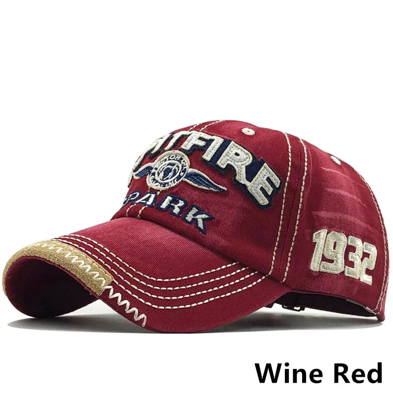 Gorra de Béisbol Bordada Algodón Estilo Hip Hop - Verano Unisex - Corporación Turística