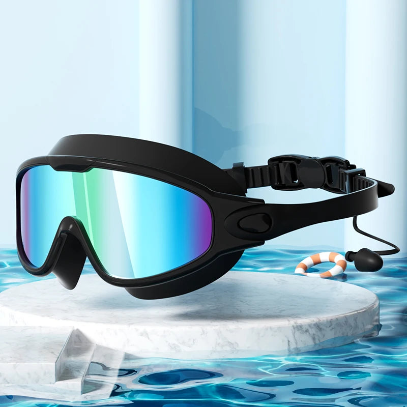 Gafas Natación Adultos: Vista Amplia Antivaho UV Unisex - Corporación Turística