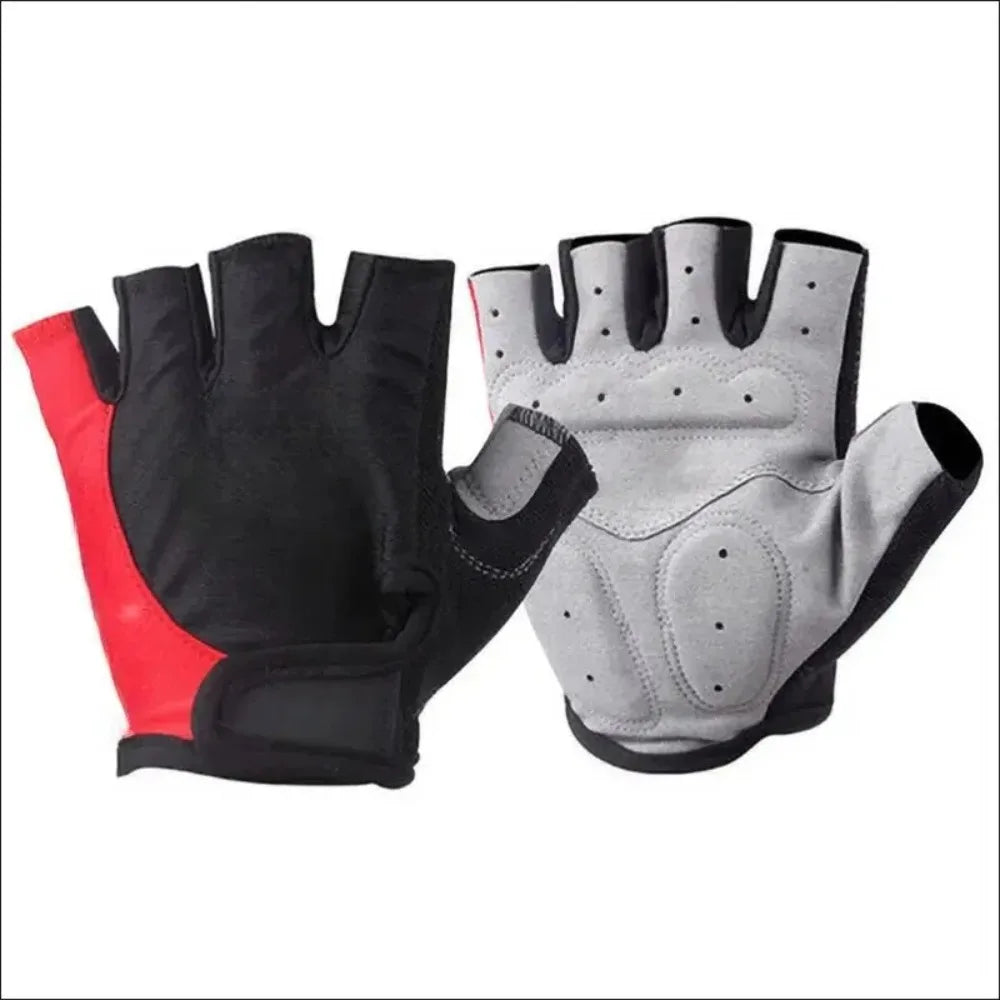 Guantes Ciclismo Medio Dedo - Transpirables y Antideslizantes Verano - Corporación Turística