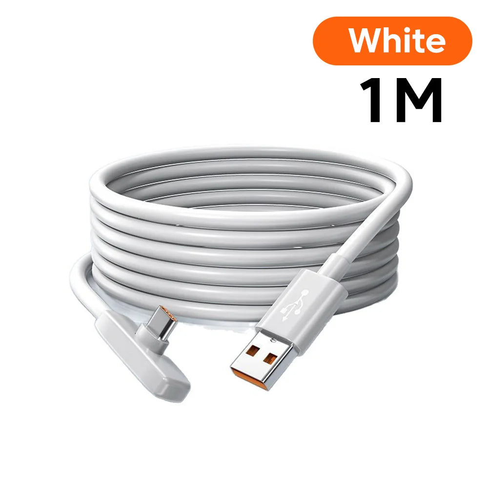 Cargador USB-C 100W 90°: Carga Rápida PD para Samsung, Huawei - Corporación Turística