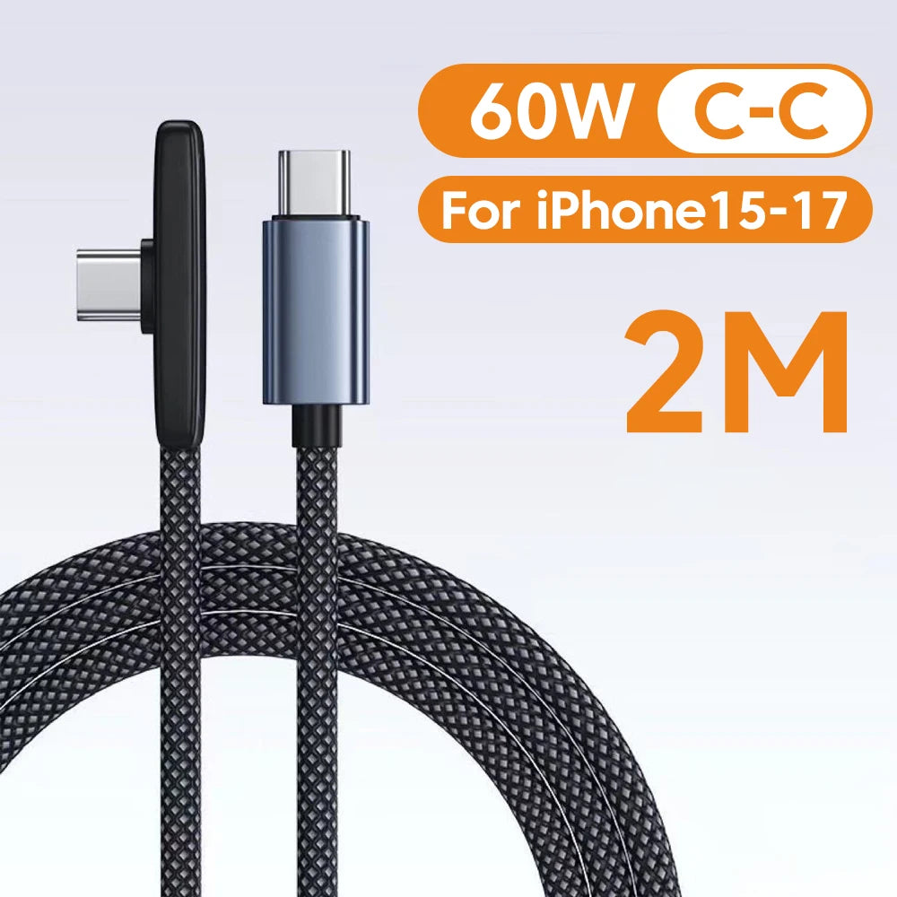 Cargador USB-C 100W 90°: Carga Rápida PD para Samsung, Huawei - Corporación Turística