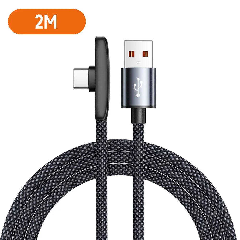 Cargador USB-C 100W 90°: Carga Rápida PD para Samsung, Huawei - Corporación Turística