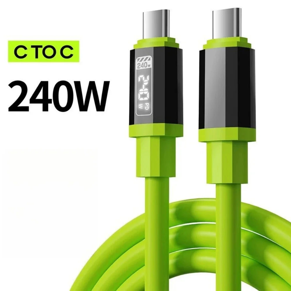 Cargador 6 en 1 240W USB-C PD: iPhone, Samsung, Xiaomi | Carga Rápida - Corporación Turística