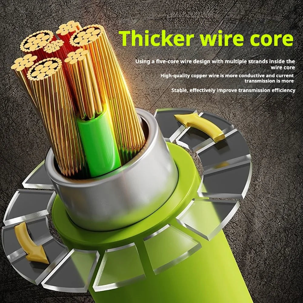 Cable USB-C PD 240W Carga Rápida iPhone 17/16/15 Samsung Xiaomi - Corporación Turística