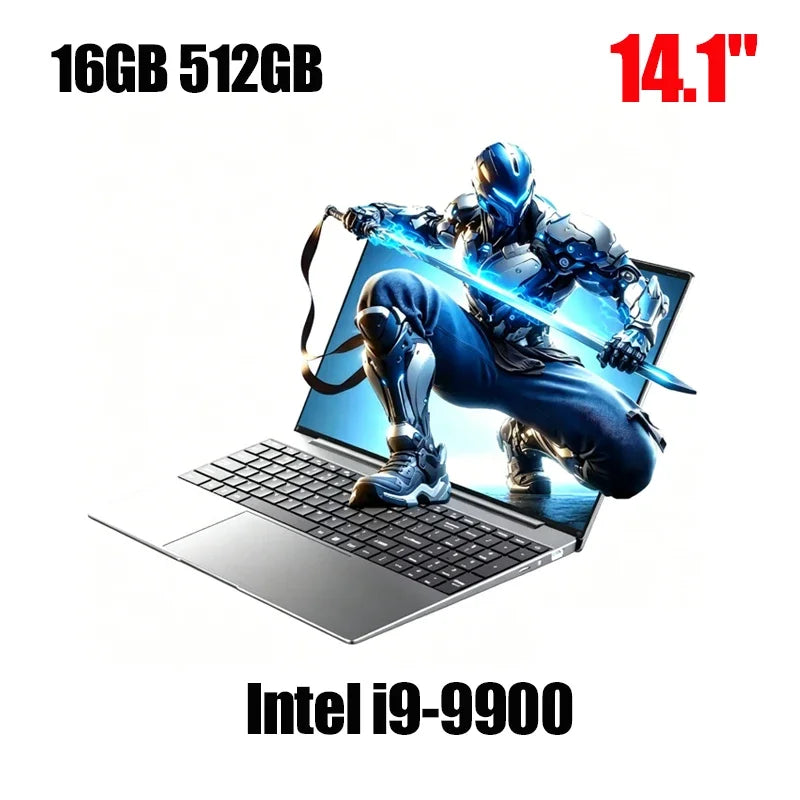 Portátil Gaming 14.1" i9-9900 32GB+2TB W11 HD Retroiluminado