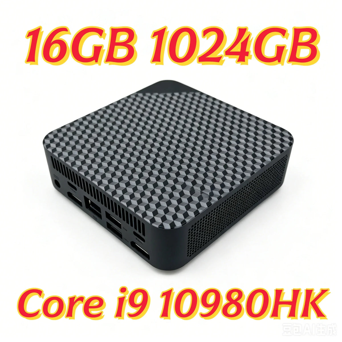 Mini PC Core i9 10980HK 32GB RAM 1TB SSD 4K WiFi6 Gamer Oficina