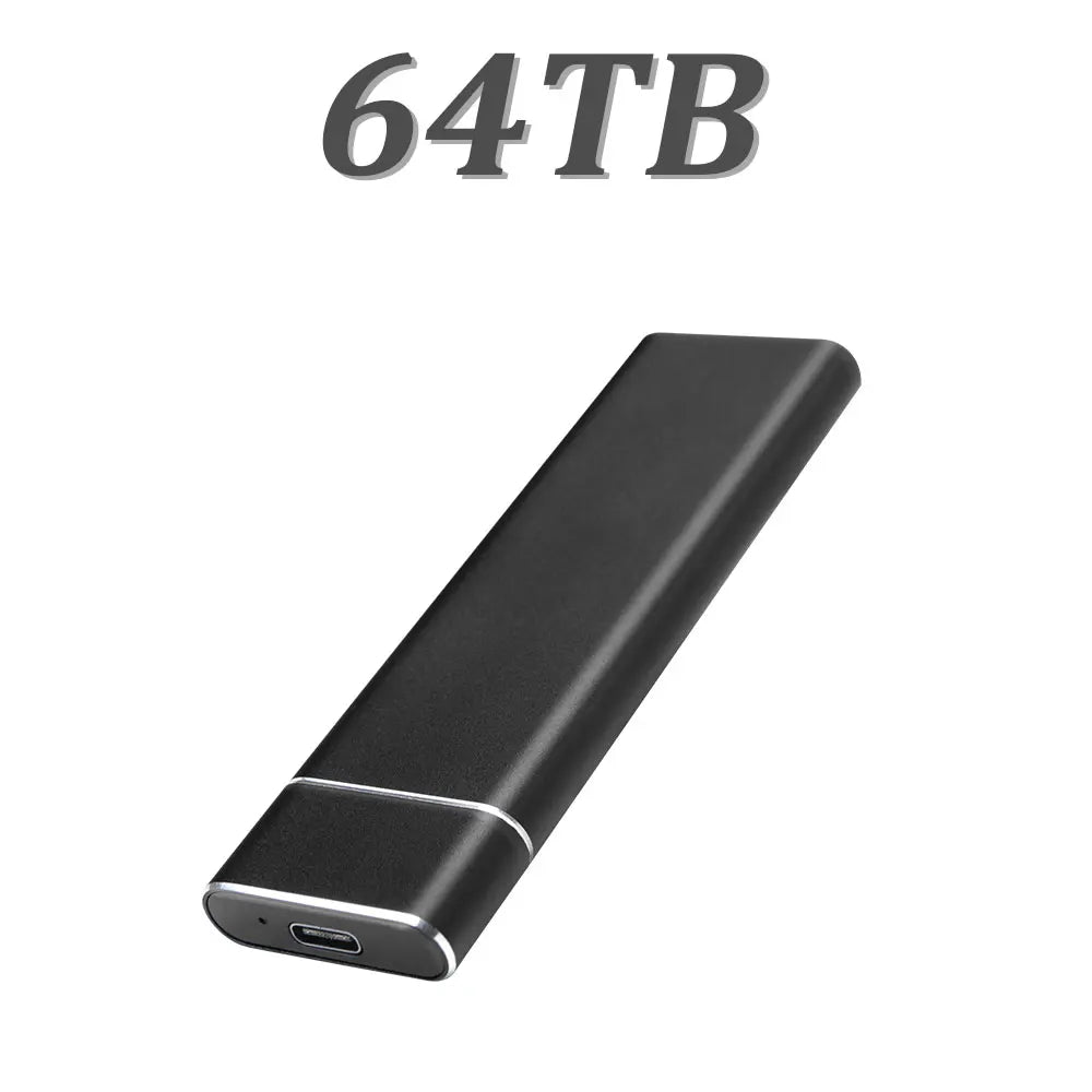 SSD Externo 8TB USB 3.1 Tipo-C Portátil - Rápido y Amplio