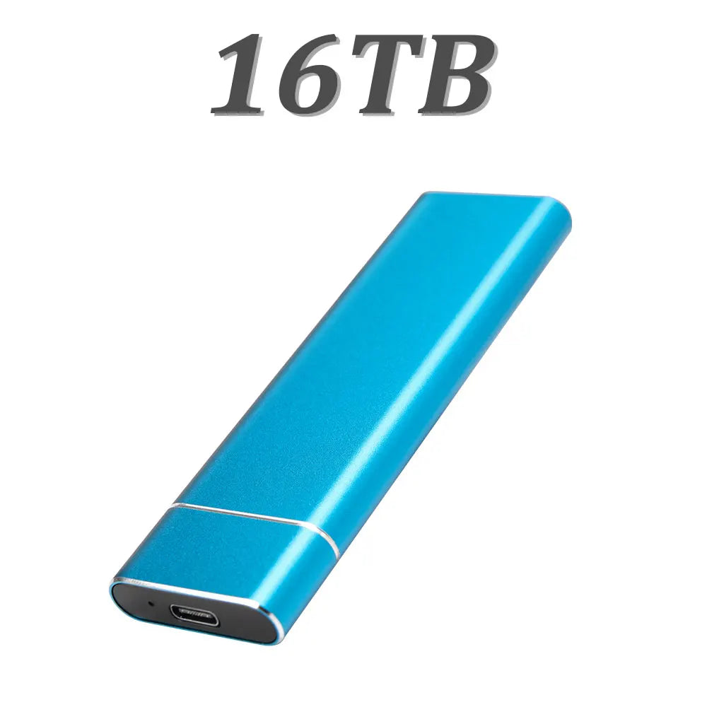 SSD Externo 8TB USB 3.1 Tipo-C Portátil - Rápido y Amplio