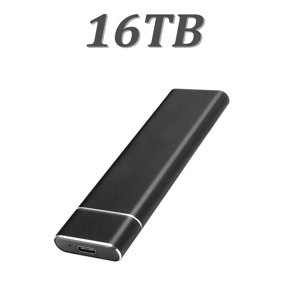 SSD Externo 8TB USB 3.1 Tipo-C Portátil - Rápido y Amplio