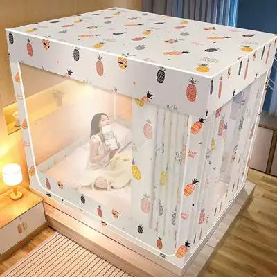 Mosquitera Cuna Anticaída Yurta Mongol Infantil (1.5m/1.8m)