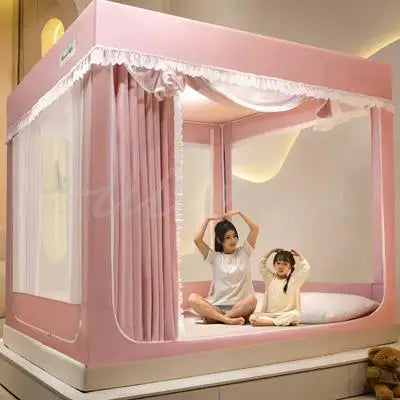 Mosquitera Cuna Anticaída Yurta Mongol Infantil (1.5m/1.8m)
