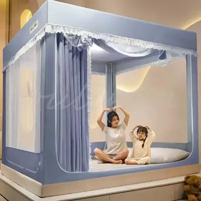 Mosquitera Cuna Anticaída Yurta Mongol Infantil (1.5m/1.8m)