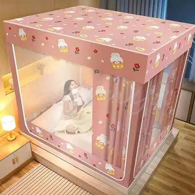 Mosquitera Cuna Anticaída Yurta Mongol Infantil (1.5m/1.8m)