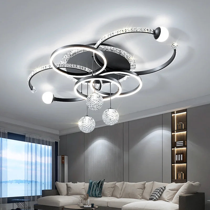 Luz de Techo LED Moderna Lujo - Regulable y Elegante