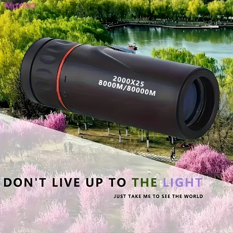 Telescopio Monocular 2025 2000X25 HD - Compacto y Portátil - Corporación Turística