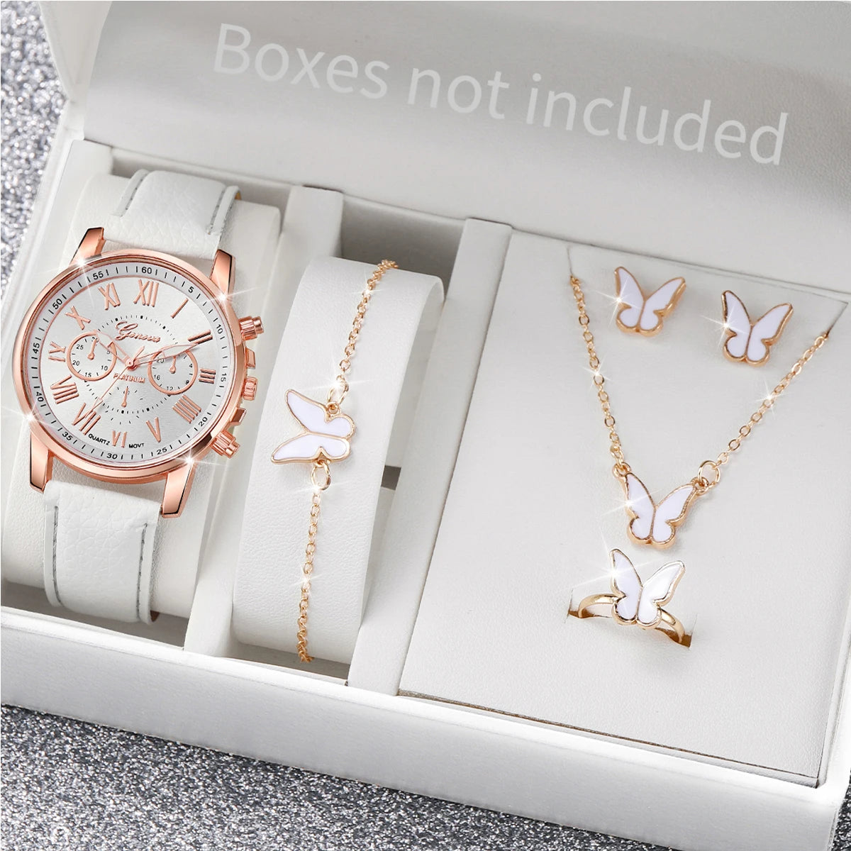Reloj de Cuarzo Mujer: Pulsera Cuero, Joyería Corazón - Elegancia Diaria - Corporación Turística