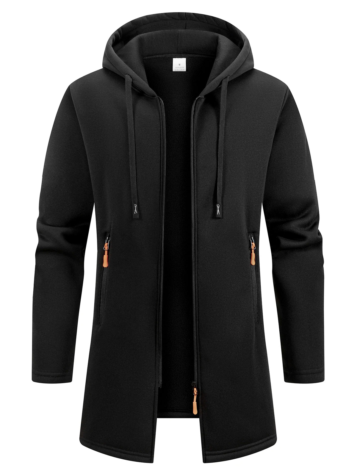 Chaqueta Invierno Hombre Oversize Cremallera Capucha Caliente - Corporación Turística