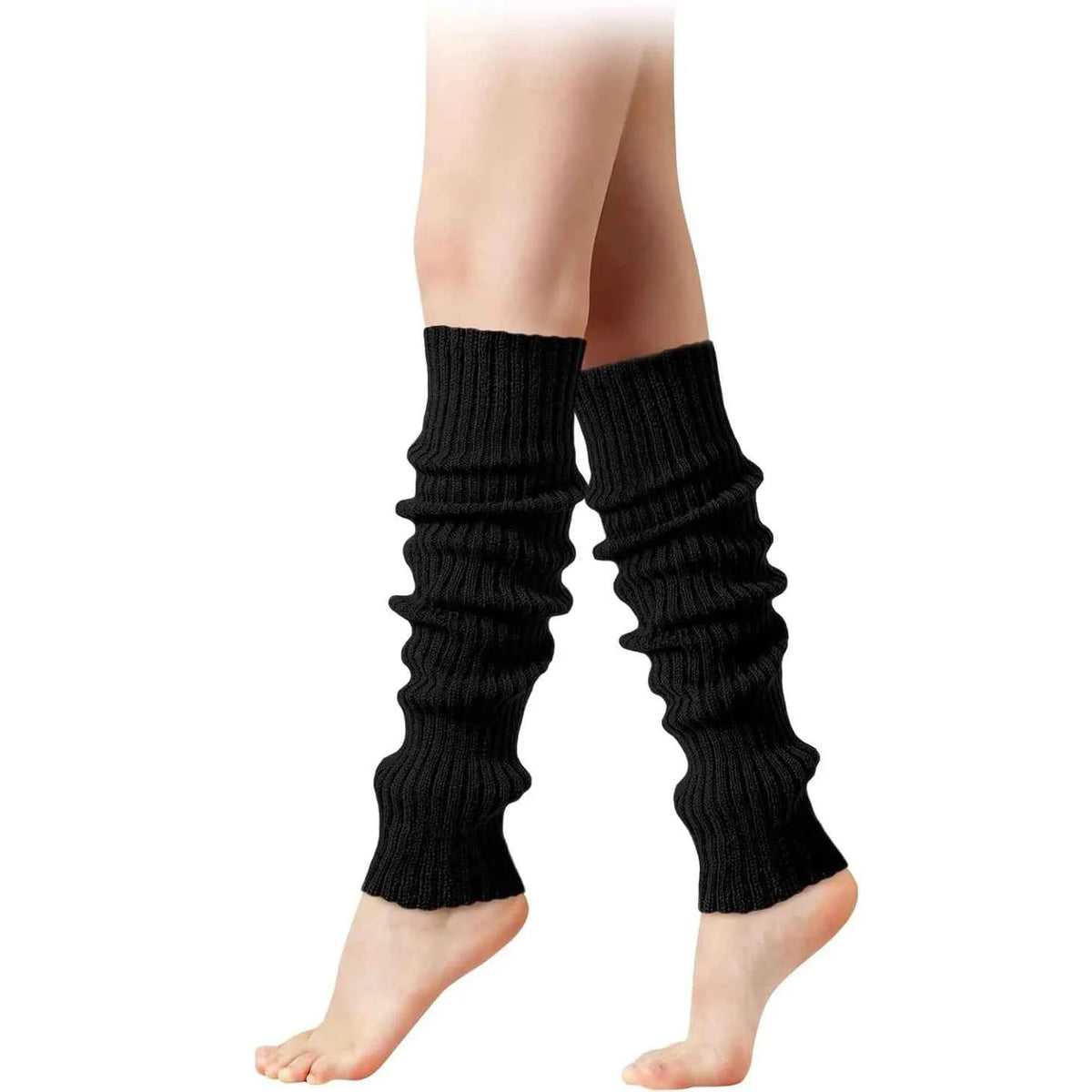 Calentadores Piernas Mujer 80s Rayados - Pack Acrílico para Ballet y Yoga