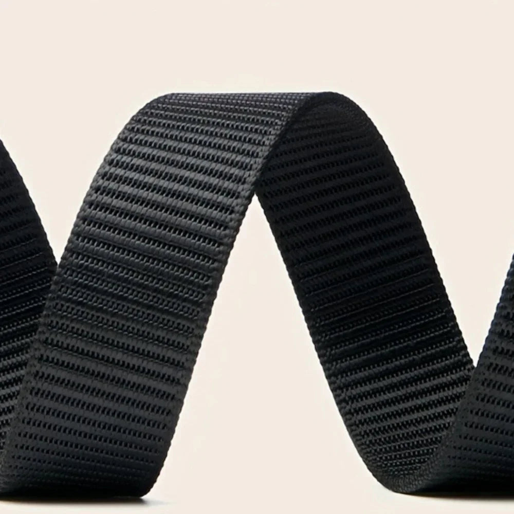 Cinturón Táctico Lona Hebilla Automática - Ideal Trabajo y Outdoor - Corporación Turística