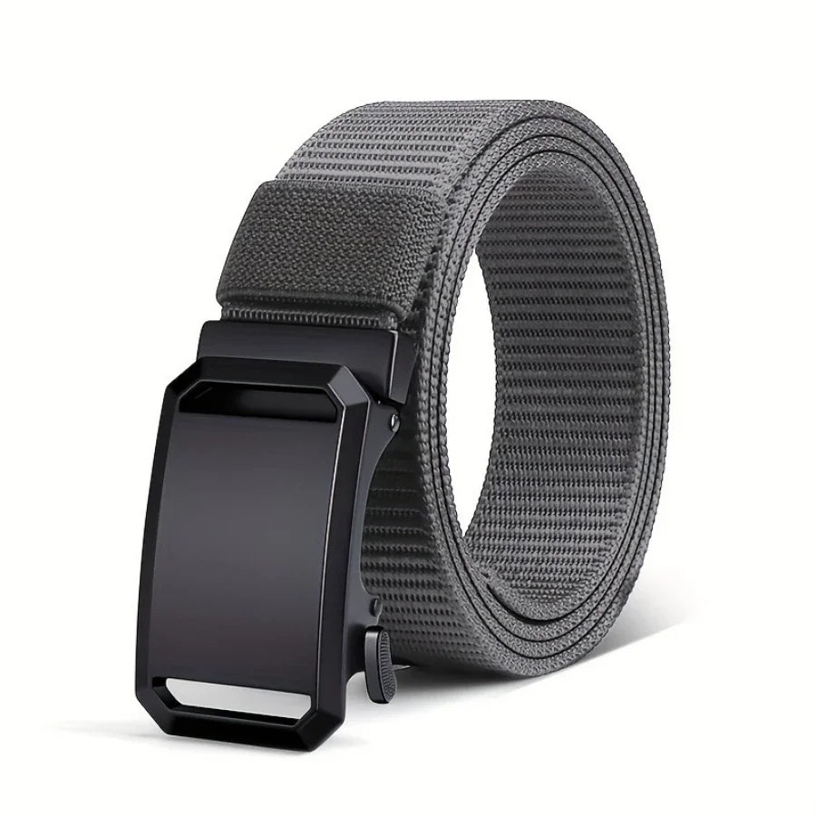 Cinturón Táctico Lona Hebilla Automática - Ideal Trabajo y Outdoor - Corporación Turística