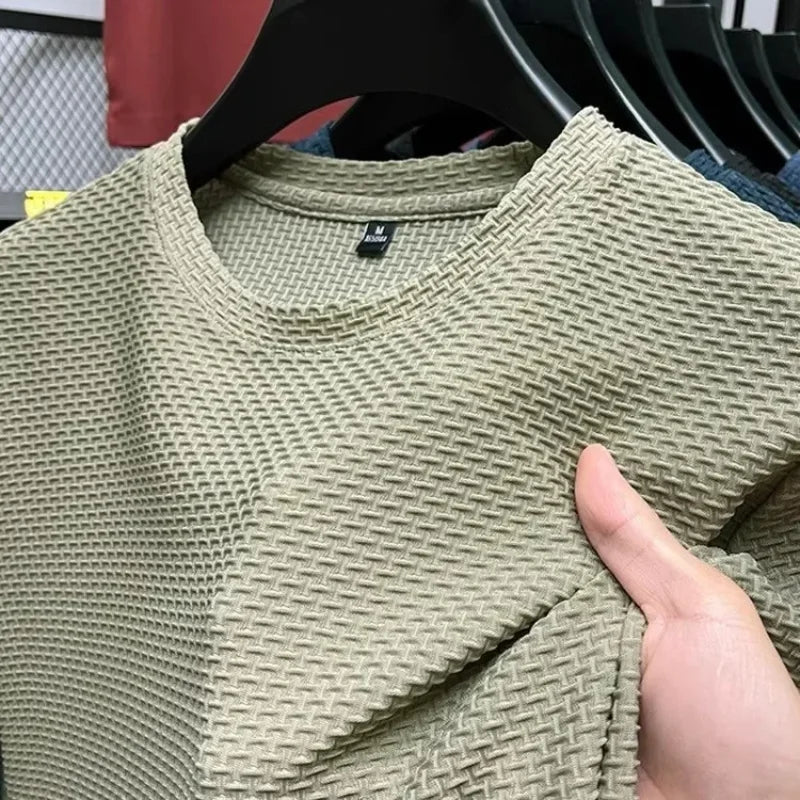 Camiseta Bambú Ice Silk Hombre: Transpirable, Elástica, Verano - Corporación Turística