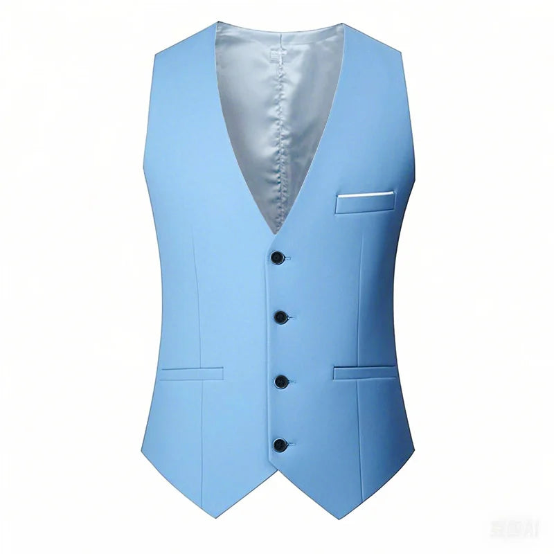 Chaleco Traje Hombre Primavera Verano Ajustable S/B - Corporación Turística