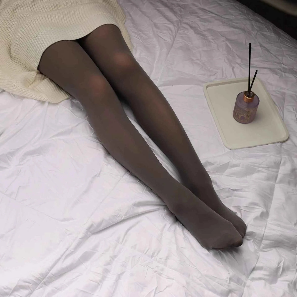 Medias Caramelo Talla Grande Mujer - Alta Elasticidad Sexy