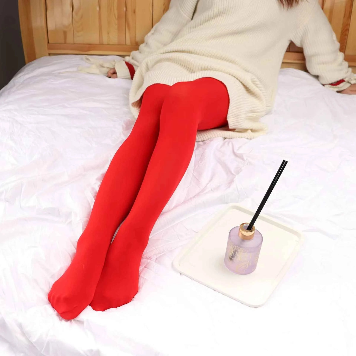 Medias Caramelo Talla Grande Mujer - Alta Elasticidad Sexy