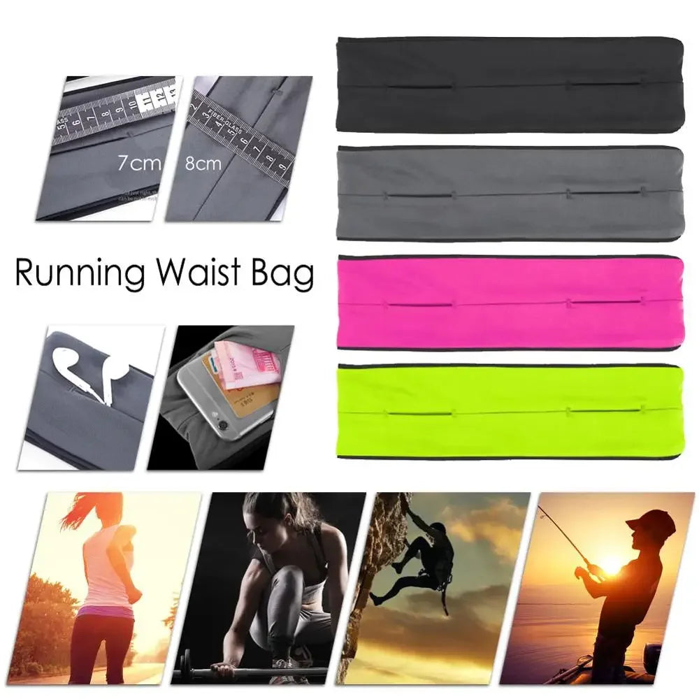 Riñonera Deportiva Invisible Cycle Zone para Correr y Gimnasio (Unisex) - Corporación Turística