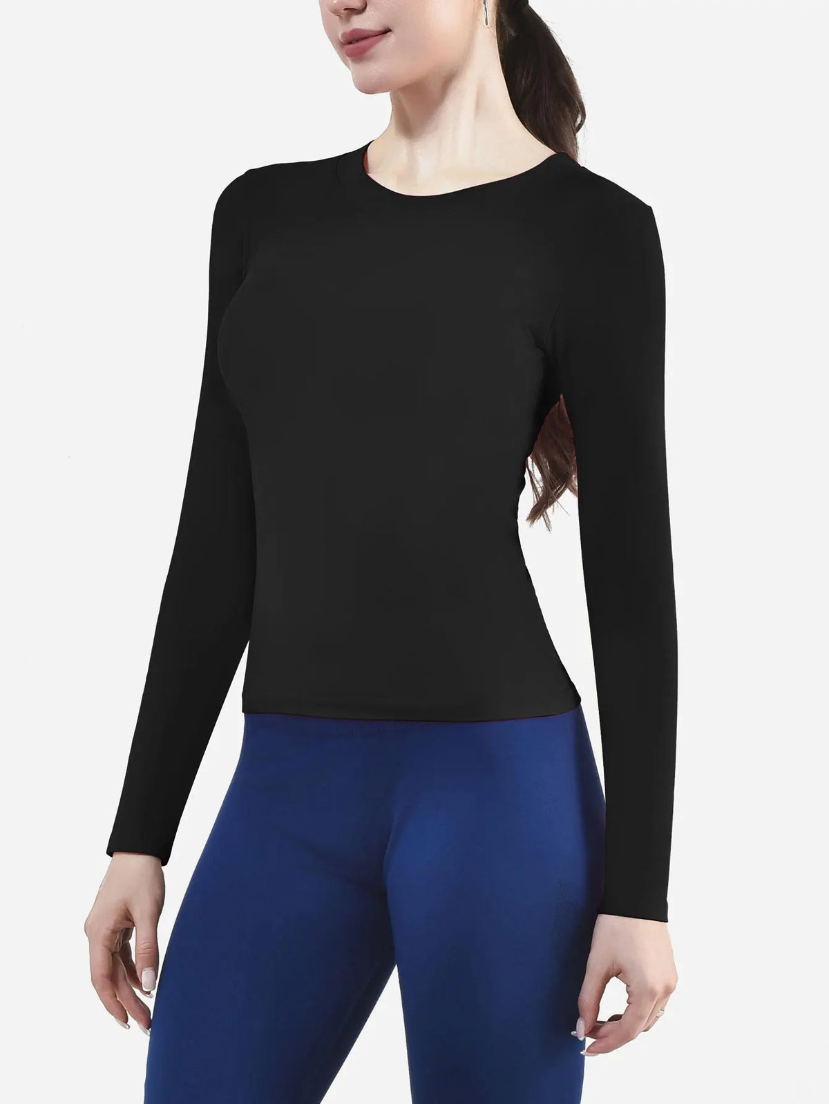 CZGUKE Camiseta Deportiva Manga Larga Mujer Transpirable Fitness - Corporación Turística