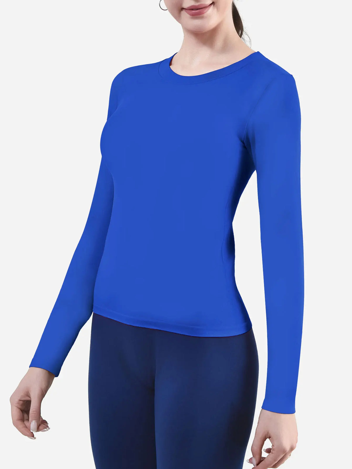 CZGUKE Camiseta Deportiva Manga Larga Mujer Transpirable Fitness - Corporación Turística